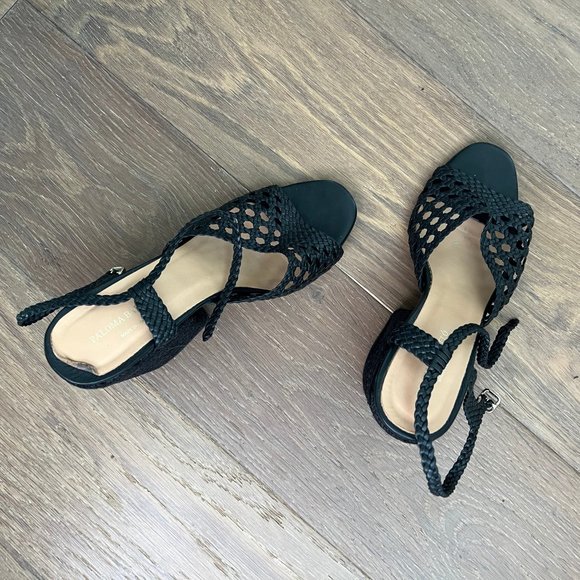 Paloma Barceló Leather Braided Espadrilles - Picture 3 of 9